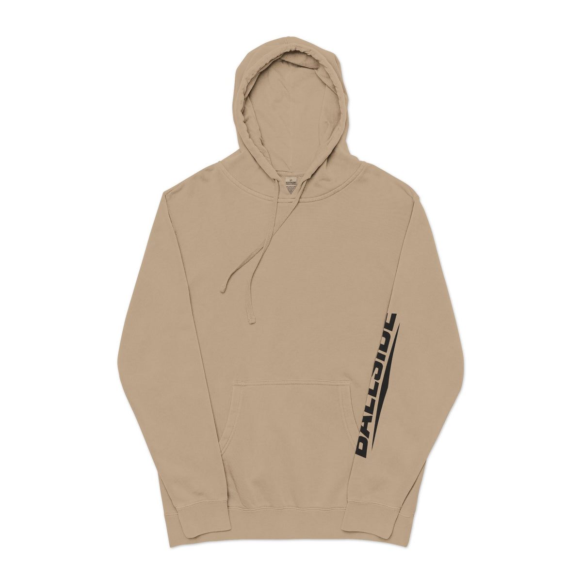 BALLSIDE Pigment Dyed Hoodie - Sleeve Logo