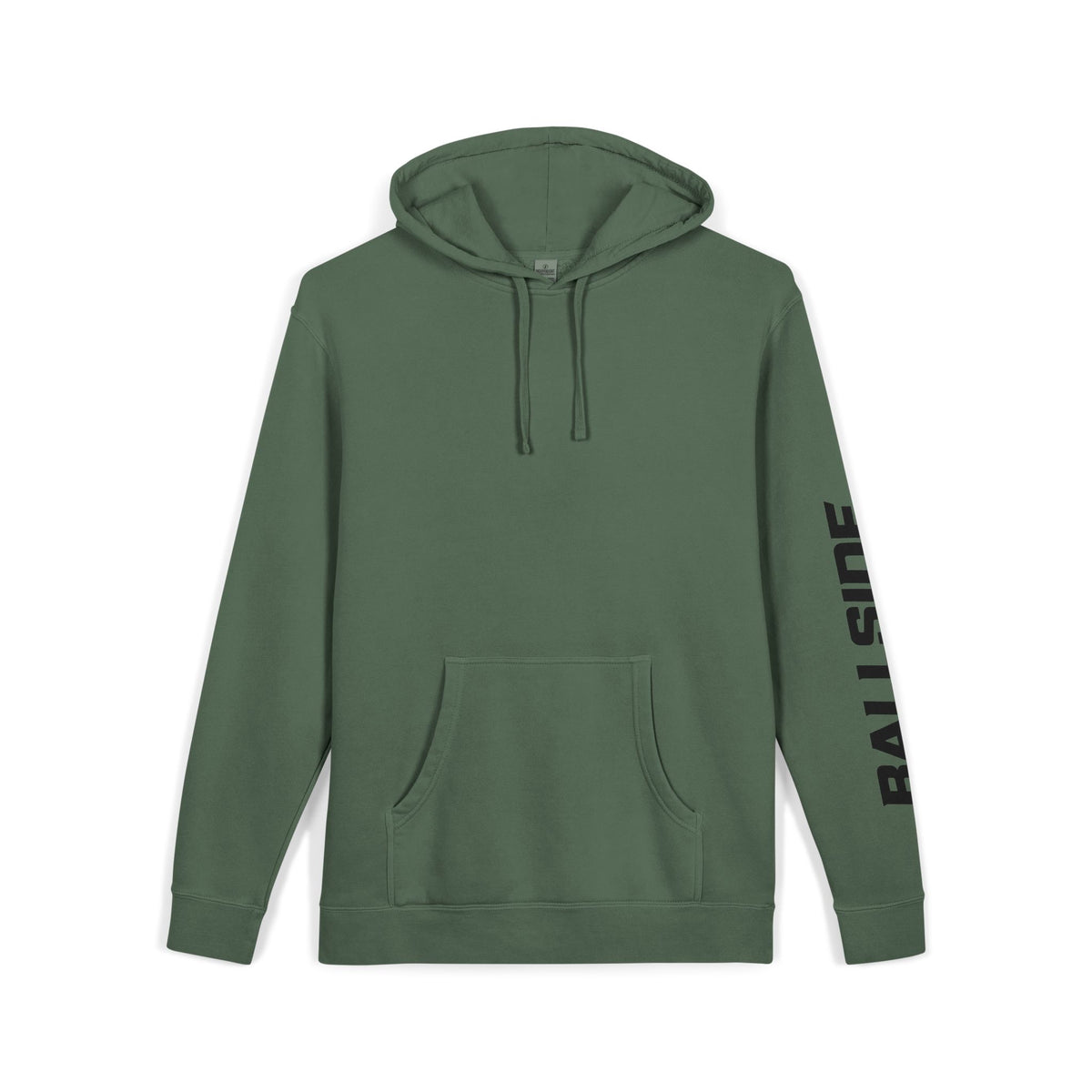 BALLSIDE Pigment Dyed Hoodie - Sleeve Logo