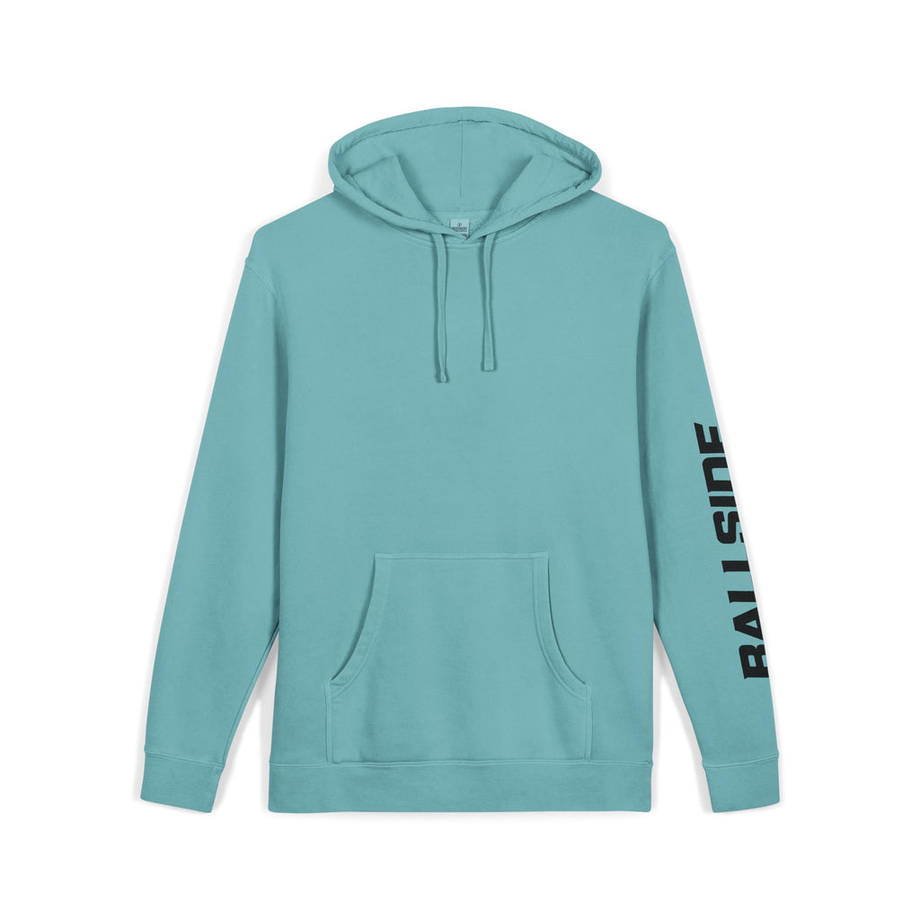 BALLSIDE Pigment Dyed Hoodie - Sleeve Logo