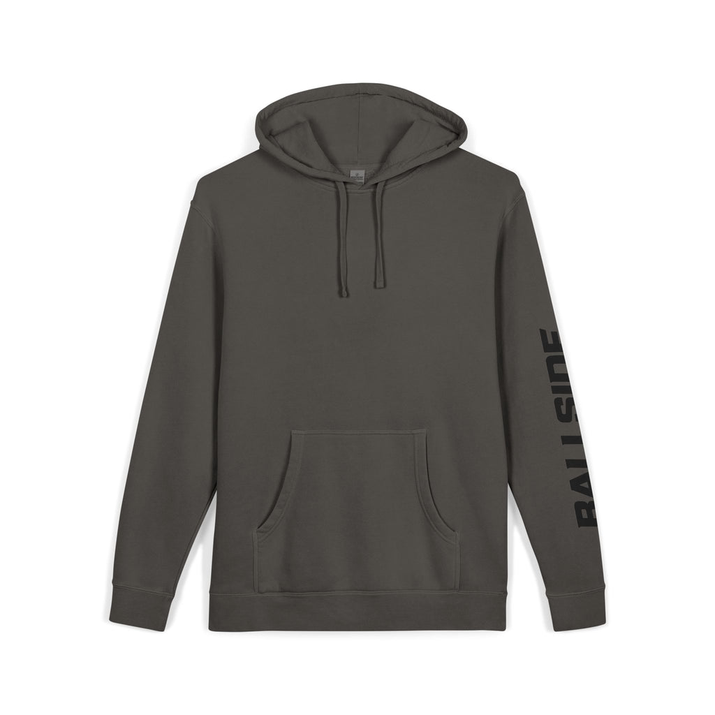 BALLSIDE Pigment Dyed Hoodie - Sleeve Logo