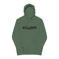 BALLSIDE Pigment Dyed Hoodie- Chest Logo