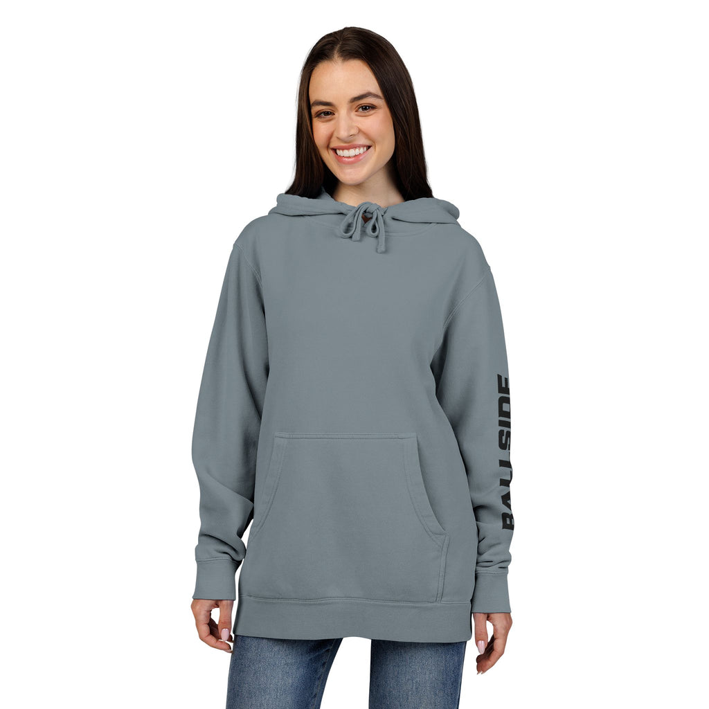 BALLSIDE Pigment Dyed Hoodie - Sleeve Logo