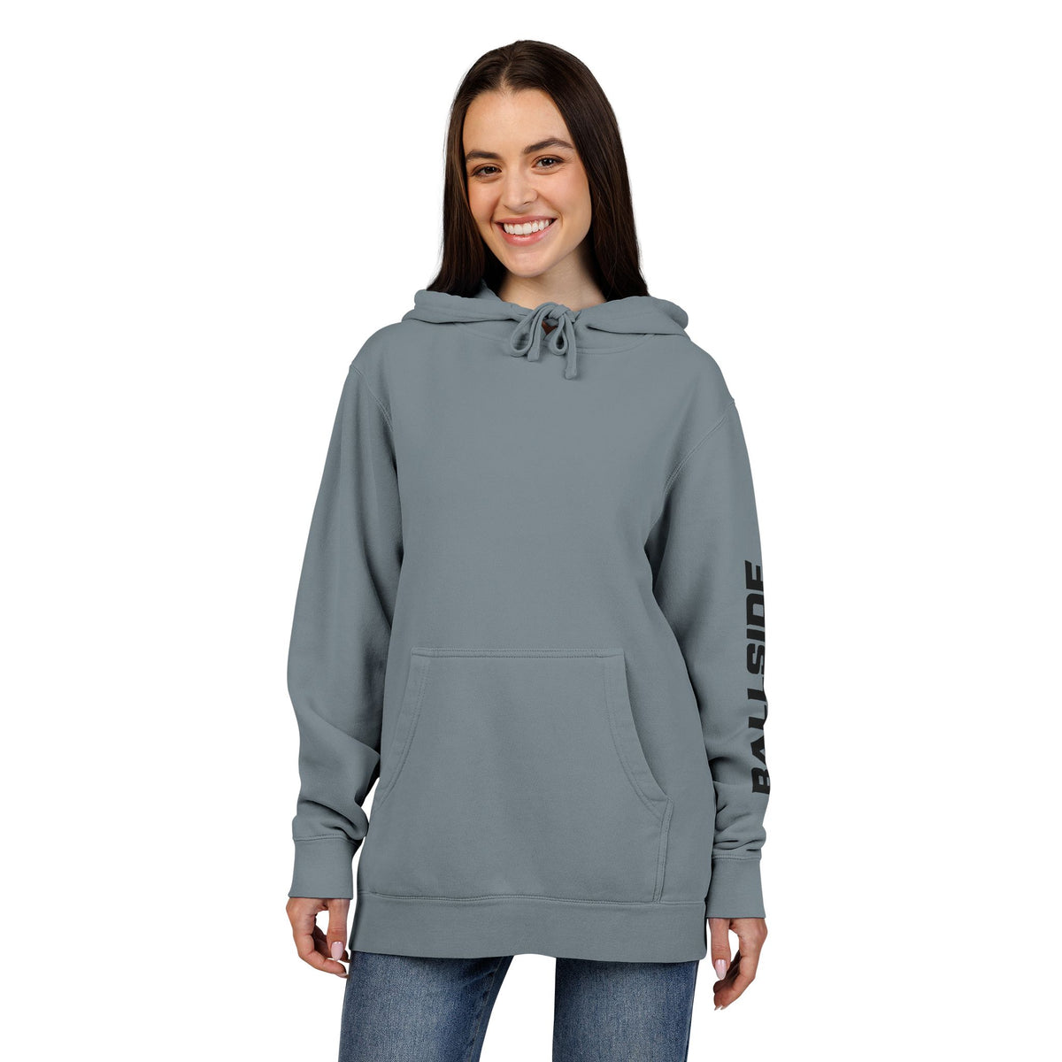 BALLSIDE Pigment Dyed Hoodie - Sleeve Logo