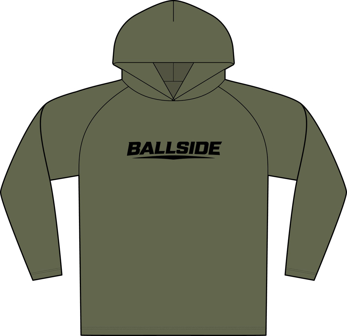 BALLSIDE Men's Cotton Long-sleeve