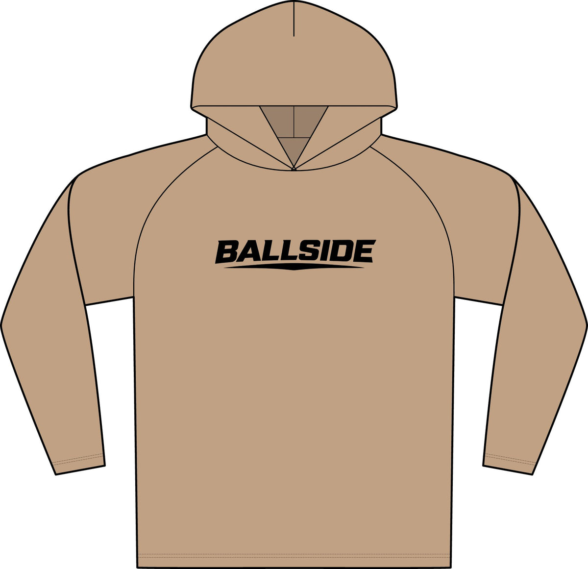 BALLSIDE Men's Cotton Long-sleeve