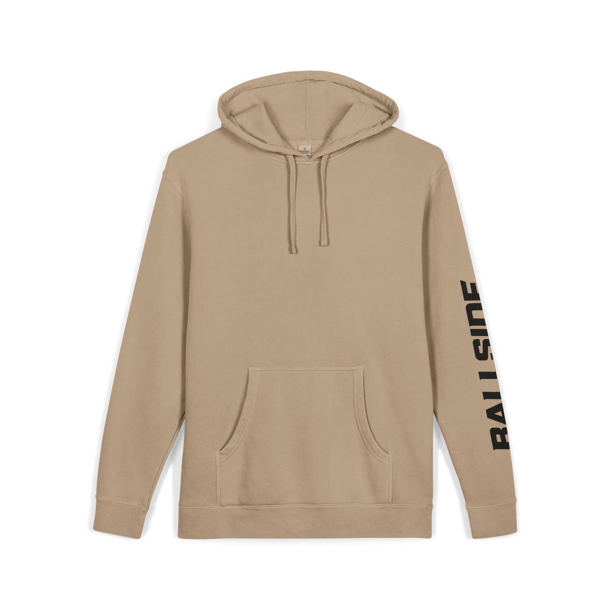 BALLSIDE Pigment Dyed Hoodie - Sleeve Logo