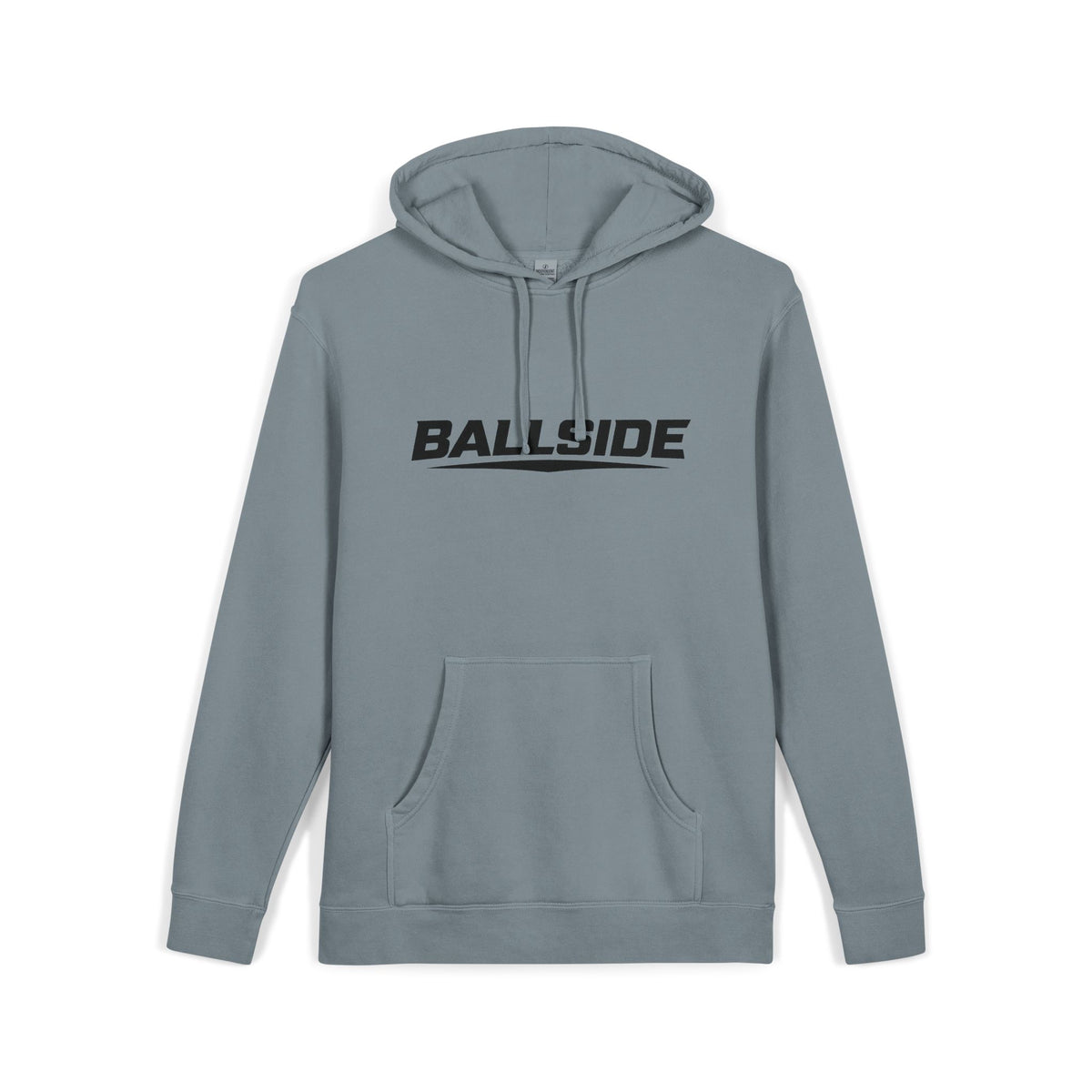 BALLSIDE Pigment Dyed Hoodie- Chest Logo