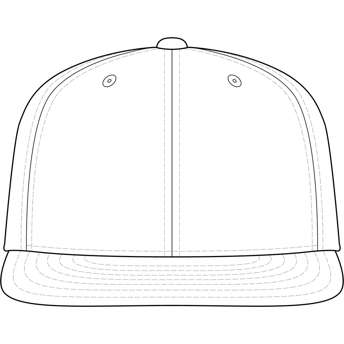 BALLSIDE Flexfit Snapback Cap