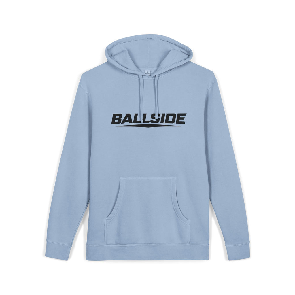 BALLSIDE Pigment Dyed Hoodie- Chest Logo