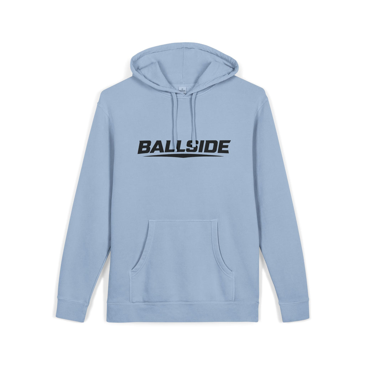 BALLSIDE Pigment Dyed Hoodie- Chest Logo