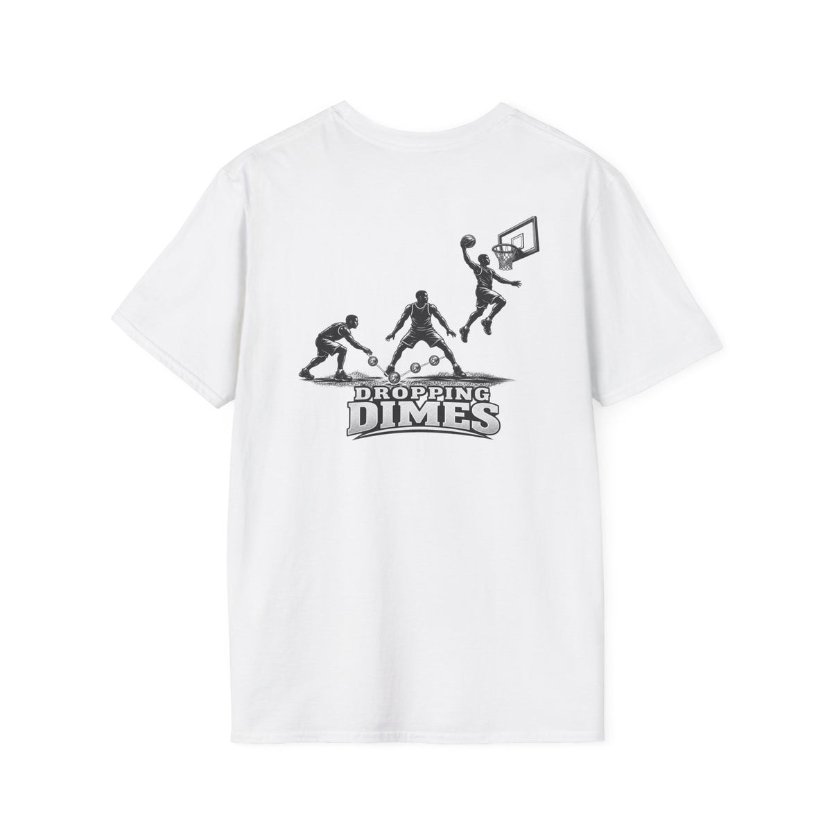 BALLSIDE "DROPPING DIMES" T-Shirt | Gildan Athletic Cotton sportswear